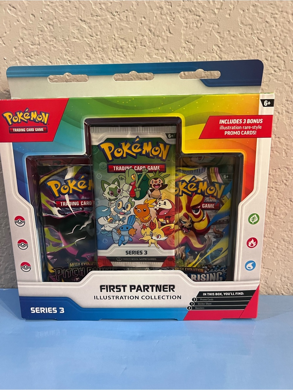 Authentic Factory Sealed Pokemon First Partner Illustration Collection series 3